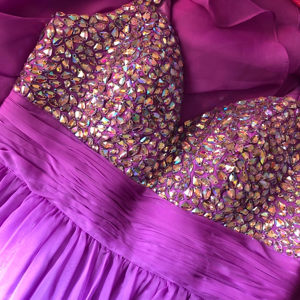 Purple Prom Dress